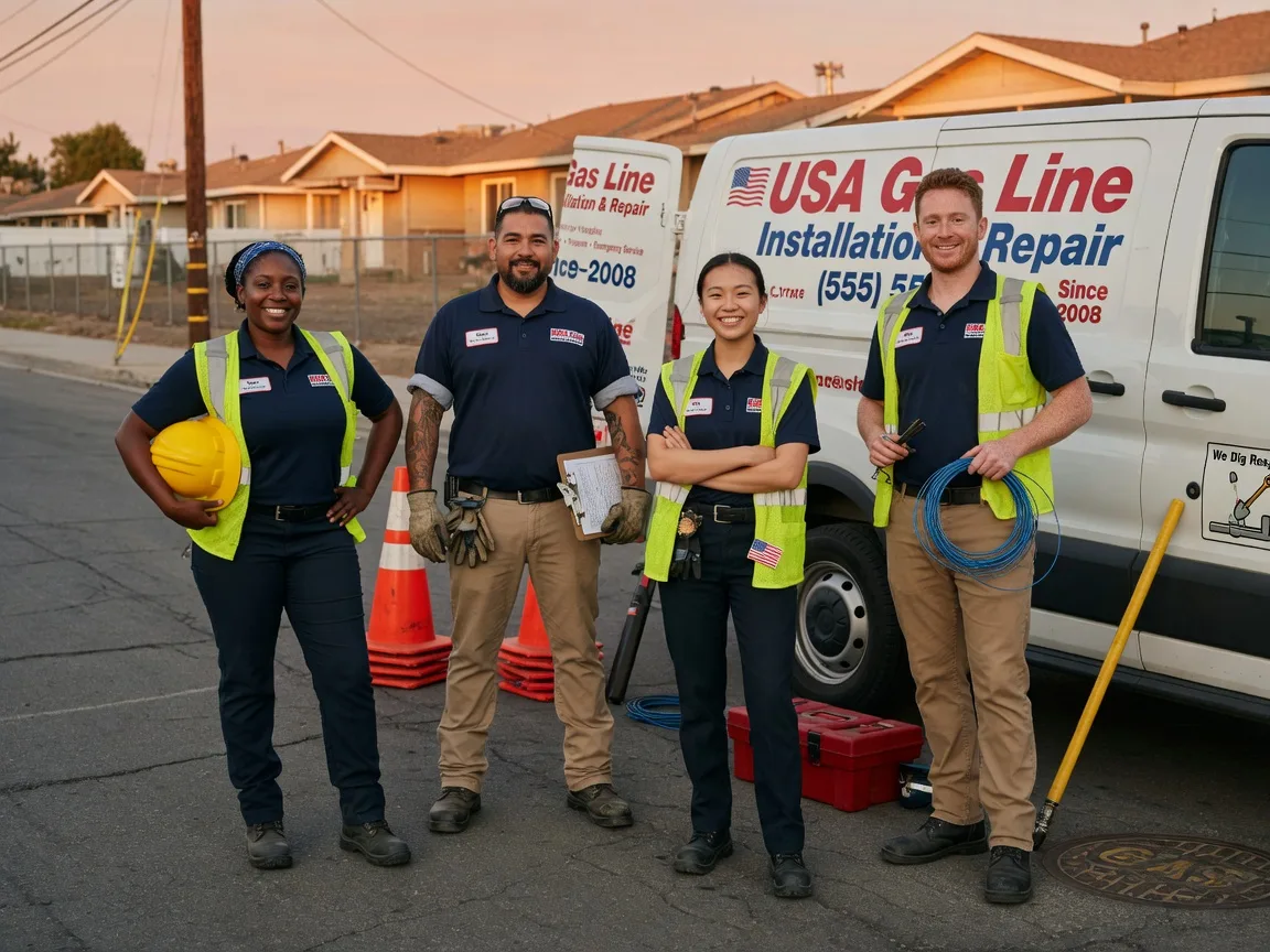 Gas Line Installation company in Hustonville, KY